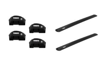 Strešní nosič THULE Evo WingBar Edge Black 7204/7212B/7212B pro DACIA Logan MCV