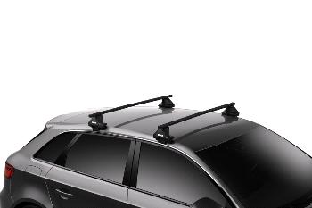 Střešní nosič THULE Evo SquareBar 7105/7124/5310 pro AUDI Q4 Sportback e-tron