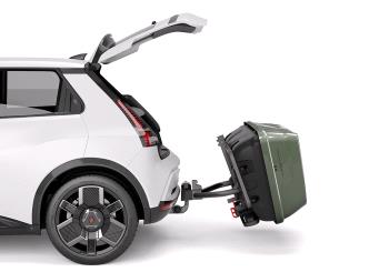 Box na tažné zařízení Hapro Boxer M340 Sage Green