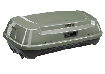 Box na tažné zařízení Hapro Boxer M340 Sage Green