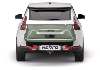 Box na tažné zařízení Hapro Boxer M340 Sage Green